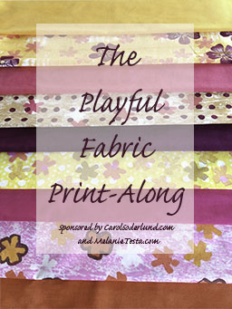 The Playful Fabric Print-Along