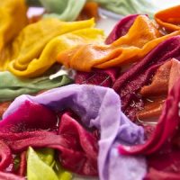luscious colors on silk